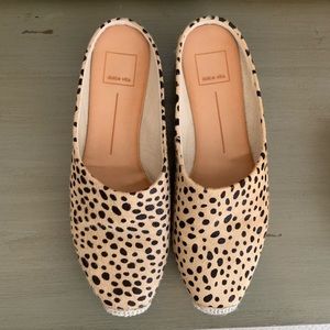 Dolce Vita Brandi Leopard Calf Hair Espadrille